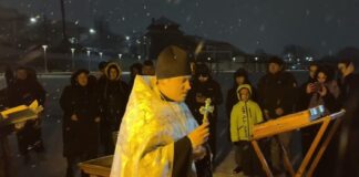 Верующие Махачкалы отметили Крещение Господне