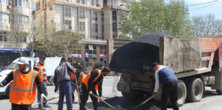 Ремонт, освещение и разметка автомобильных дорог Махачкалы