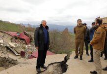 Около 90 домов пострадали от оползня в Дахадаевском районе