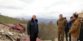 Около 90 домов пострадали от оползня в Дахадаевском районе