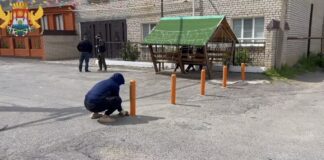 В Махачкале демонтировали незаконное ограждение, блокировавшее проезд по улице 9-й Магистральной