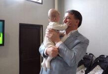 Джамбулат Салавов в Международный день семьи посетил семью Салиховых