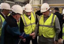 Фёдор Щукин ознакомился с запуском новой технологической линии на заводе «Салаватстекло Каспий»