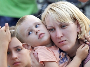 Украинские беженцы. Год спустя