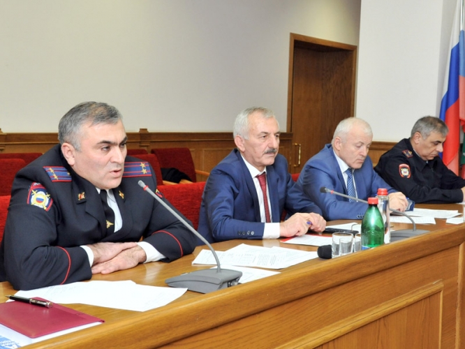 Заседание комиссии по обеспечению безопасности дорожного движения