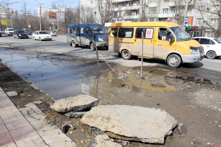 Ремонт дорог Махачкалы под контролем