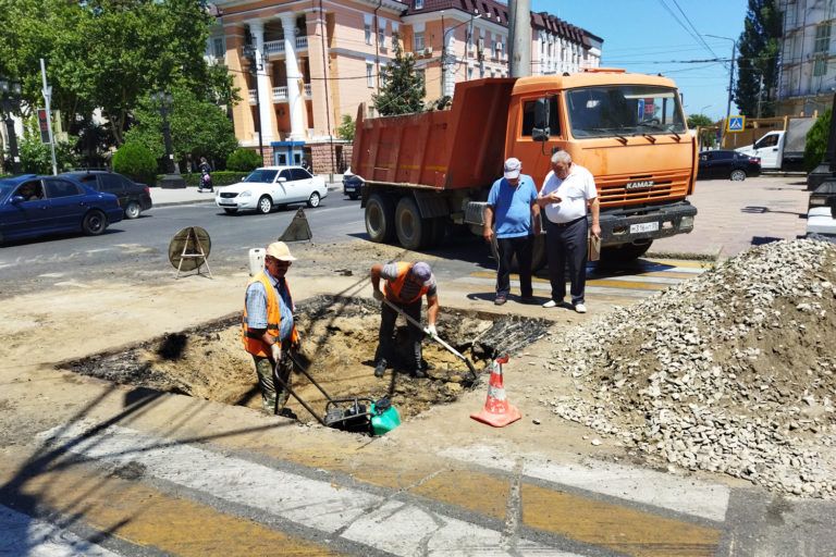 Ямочный ремонт в любую погоду…