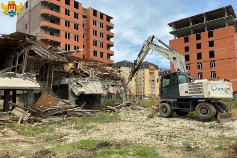 Демонтирована самовольная постройка