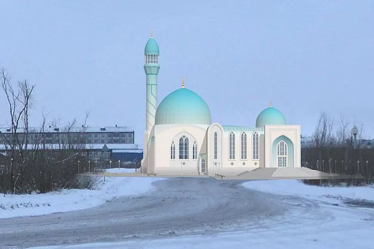 Муфтият РД оказал финансовую помощь в строительстве мечети в Воркуте