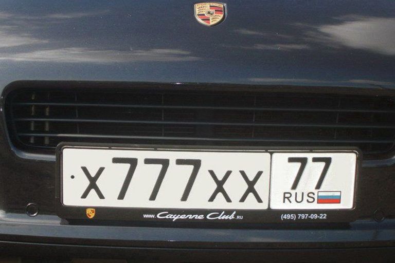 В Госдуме предложили продавать «элитные» автомобильные номера через аукционы