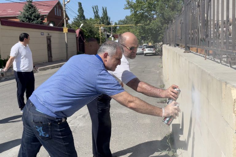 Акция по борьбе против рекламы наркотиков