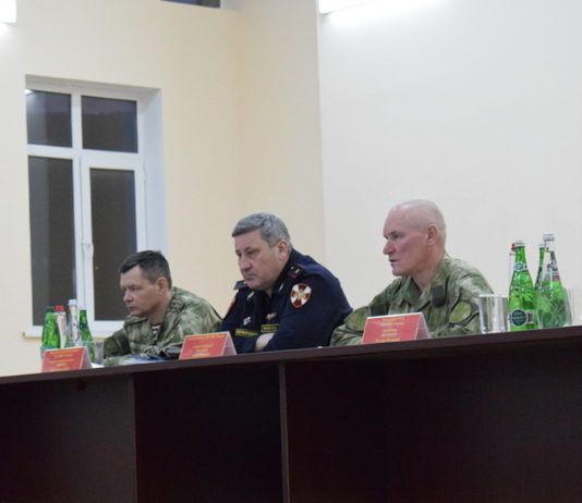 В Махачкале представили нового руководителя управления Росгвардии по Дагестану