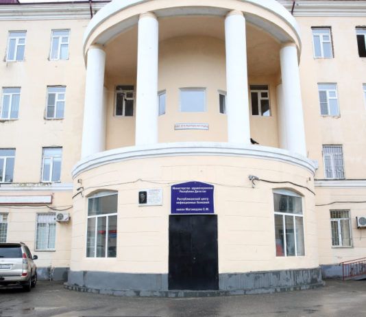 В центре инфекционных болезней в Махачкале проводят капремонт