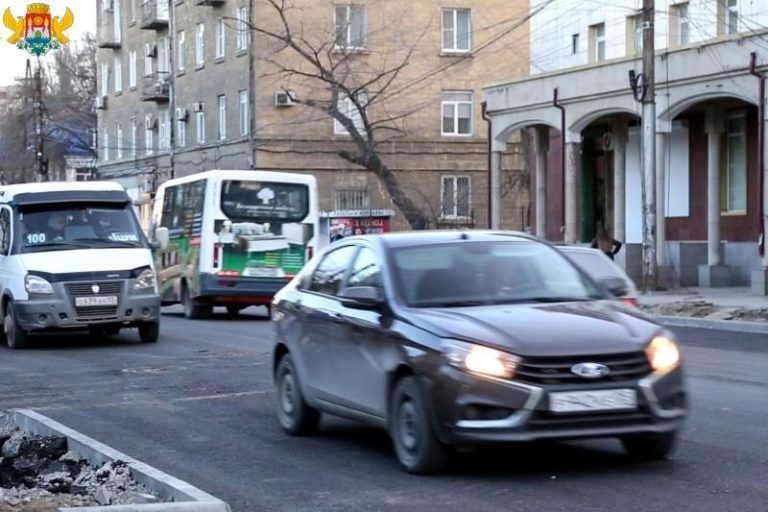 В Махачкале открыли для движения машин участок улицы Коркмасова