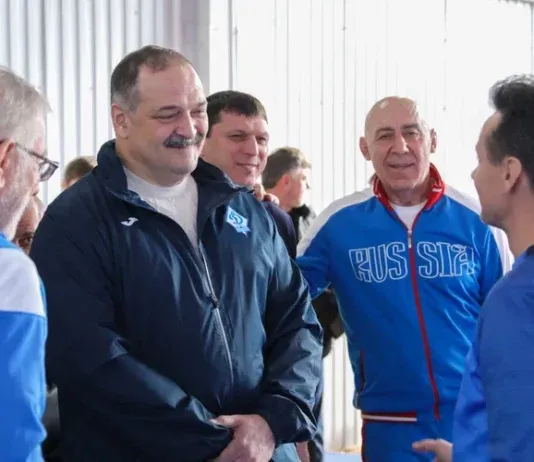 Сергей Меликов посетил тренировку дагестанских борцов и футболистов в пригороде Махачкалы