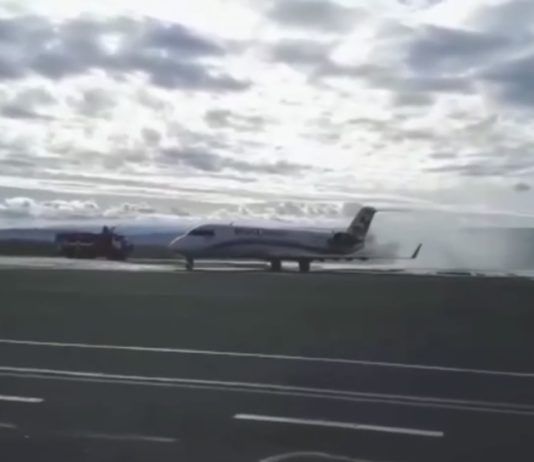 Аэропорт Махачкалы впервые принял регулярный рейс из Брянска