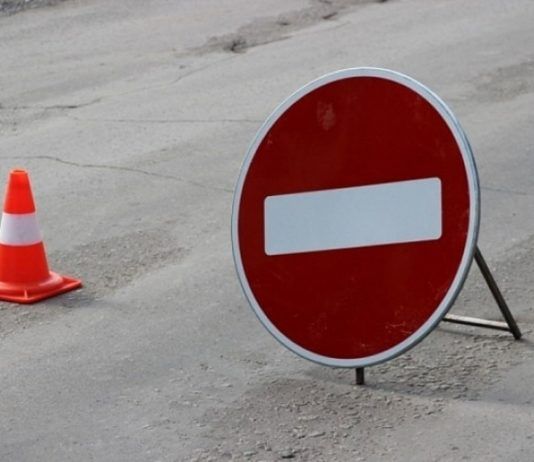 Часть Махачкалы 18 марта будет перекрыта для проезда транспорта