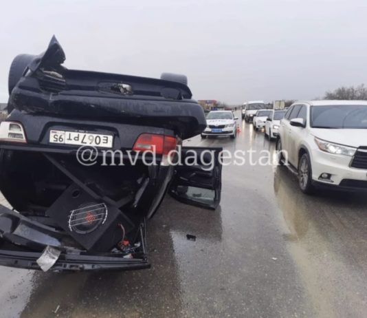 Махачкалинец устроил крупное ДТП, один человек погиб
