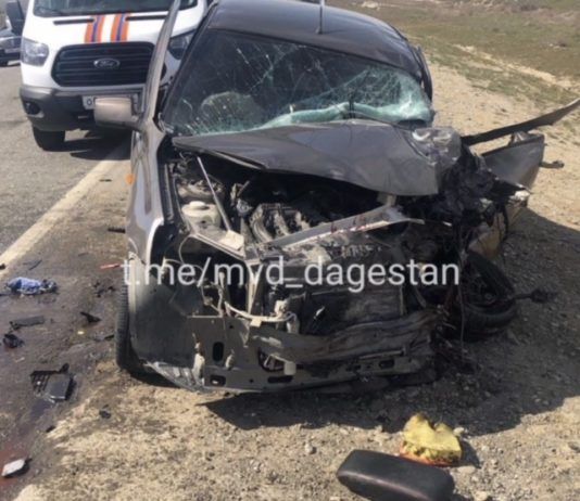 Махачкалинец умер после ДТП из-за выезда на встречку