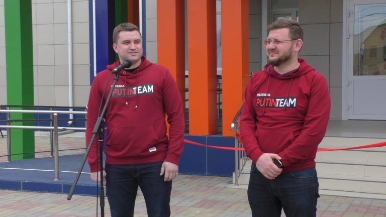 Салман Дадаев и Артем Бичаев приняли участие в открытии двух новых детсадов в Махачкале