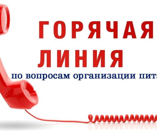 Запущена горячая линия по вопросам обеспечения школьников горячим питанием
