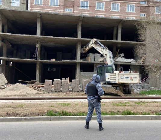 Пресечена попытка восстановления демонтированного строения