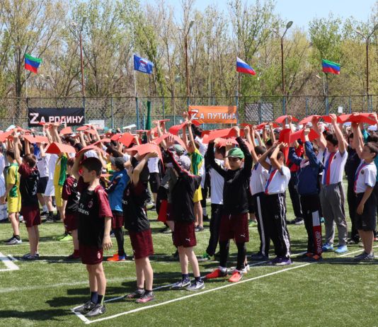 Этап 1/8 финала Школьной футбольной лиги Дагестана