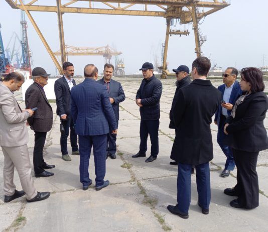 Деловая делегация из Ирана побывала в Махачкалинском торговом порту