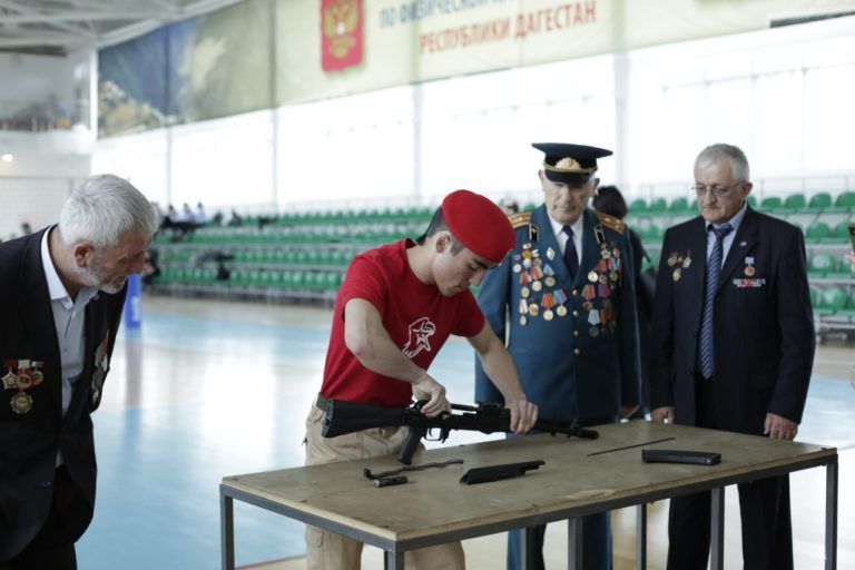 Спартакиада молодежи допризывного возраста прошла в Махачкале