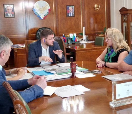 Мэр Махачкалы провел рабочую встречу с министром культуры Дагестана