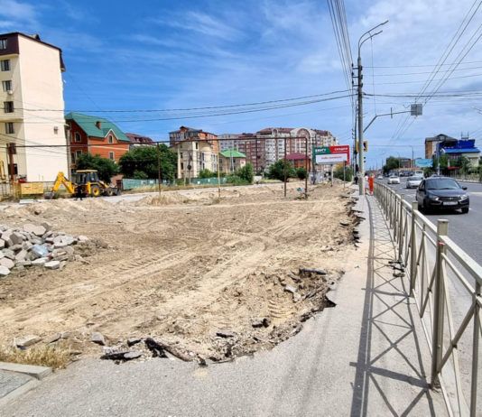 Начато строительство сквера по проспекту Насрутдинова