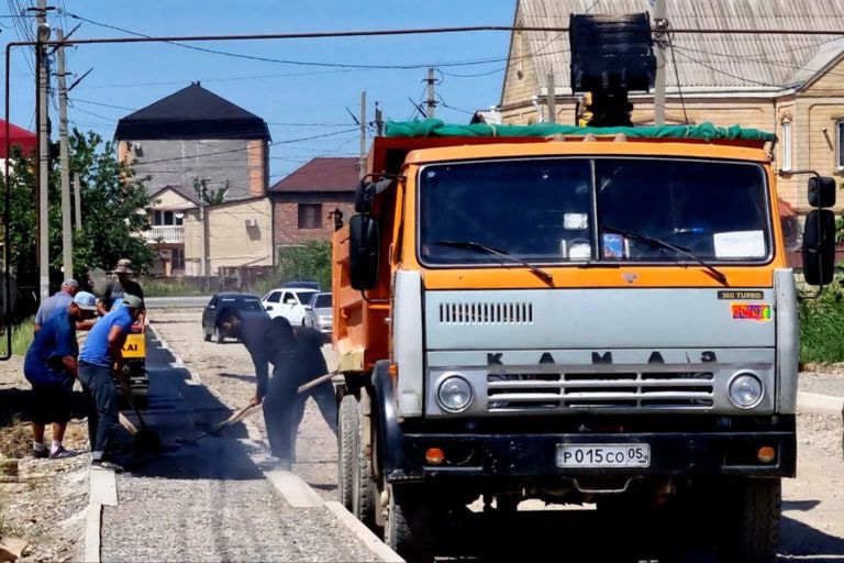 Дорожные работы продолжаются