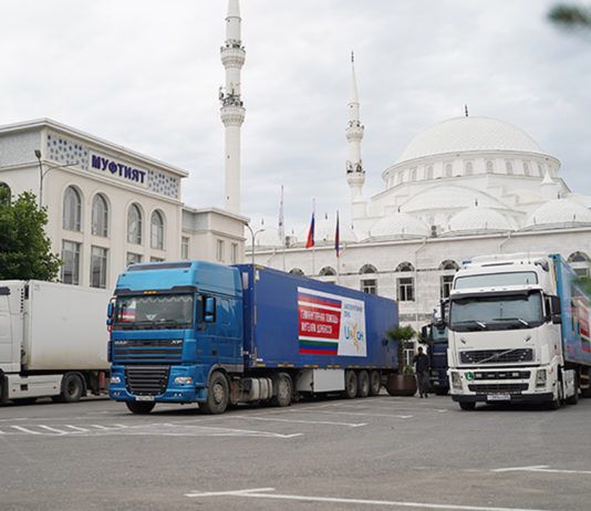 Дагестан направил еще 500 тонн гуманитарной помощи жителям Донбасса