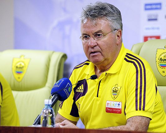 Гус Хиддинк отреагировал на проблемы махачкалинского «Анжи»