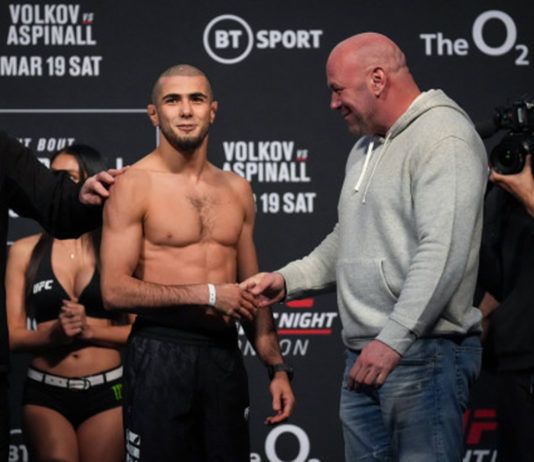 Мухаммад Мокаев одержал вторую победу в UFC