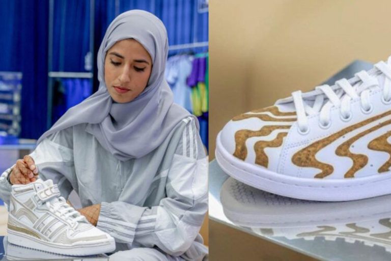 Мусульманка сотрудничает с Adidas, чтобы сделать уникальную обувь