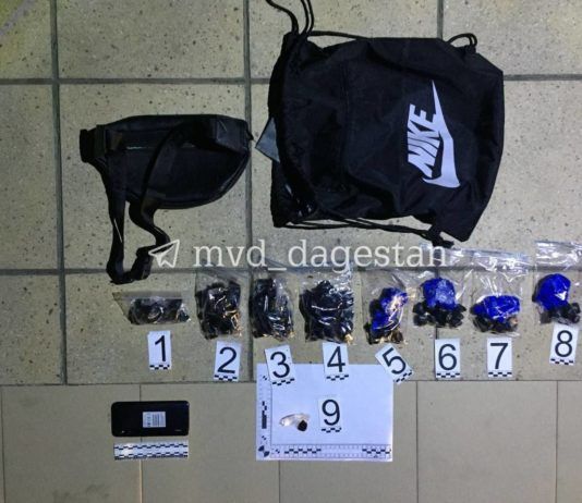 В Махачкале задержали закладчицу гашиша