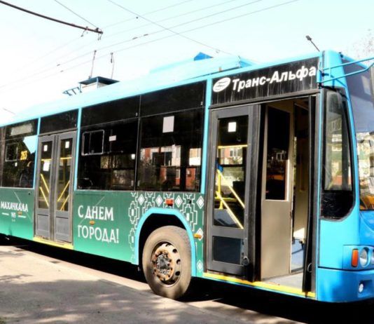 Бесплатный экскурсионный троллейбус будет курсировать по Махачкале