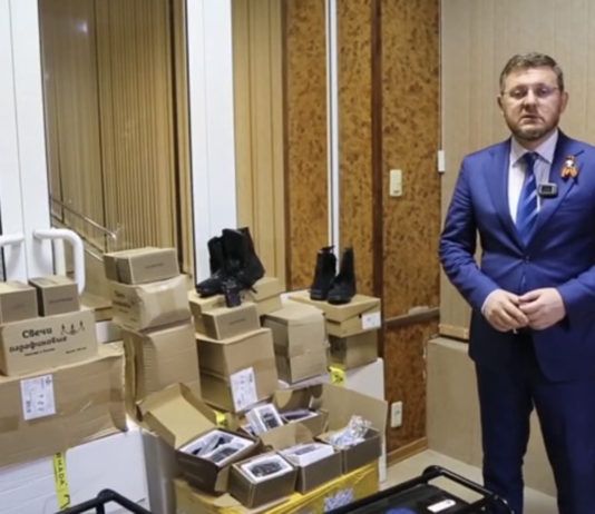 Махачкала отправила гуманитарную помощь российским военным