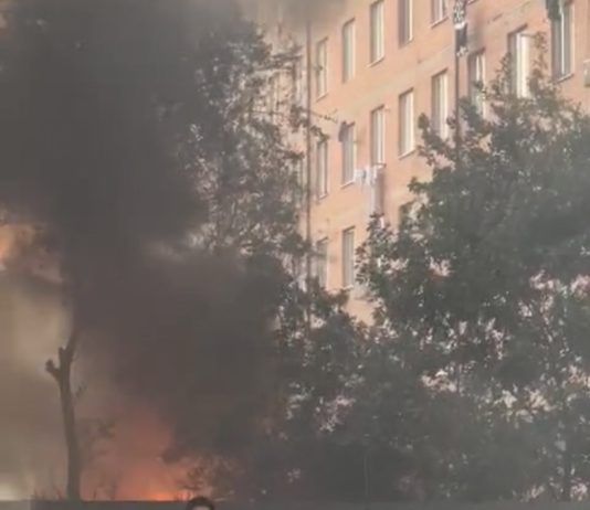 Северная часть Махачкалы осталась без света из-за пожара на подстанции