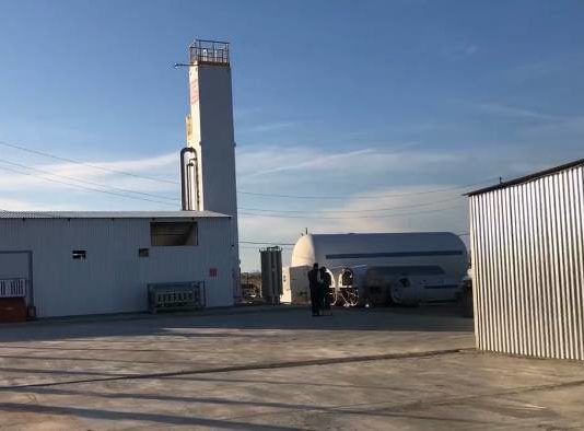 Первый в СКФО завод по производству медицинского кислорода запустили в пригороде Махачкалы