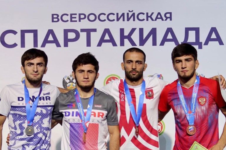 Дагестанские борцы выиграли семь золотых медалей Спартакиады сильнейших спортсменов