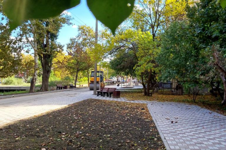 Завершается благоустройство общественного пространства