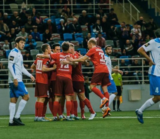 Махачкалинское «Динамо» потерпело поражение в Красноярске