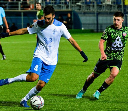 «Динамо» потерпело третье поражение подряд в Первой лиге