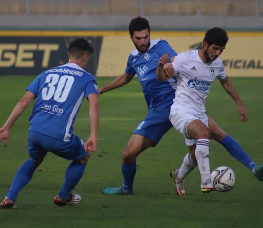 Махачкалинское «Динамо» проиграло в последней домашней игре года