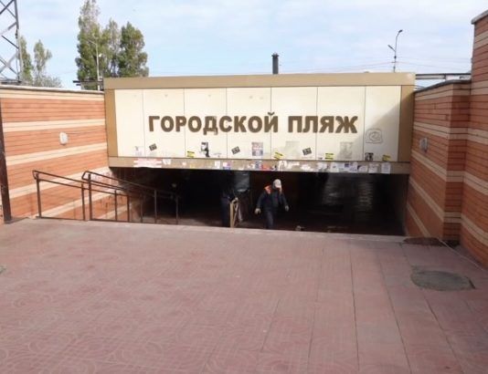 Мэр Махачкалы поручил найти способ увеличить высоту подземного перехода к городскому пляжу