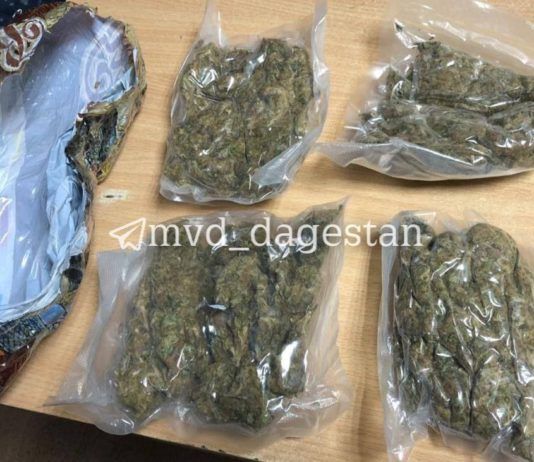18-летнего жителя Махачкалы задержали при перевозке крупной партии наркотиков
