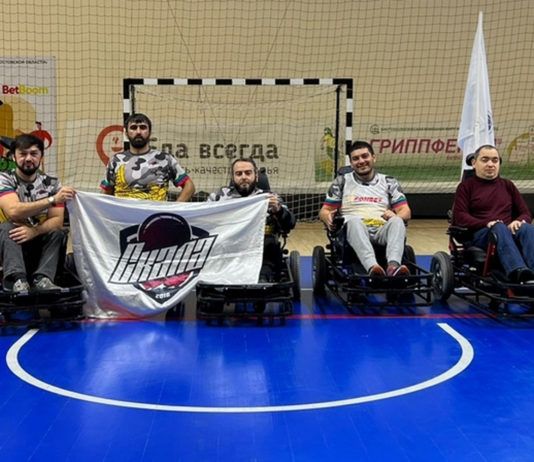 Дагестанские спортсмены – медалисты турнира по футболу на электроколясках