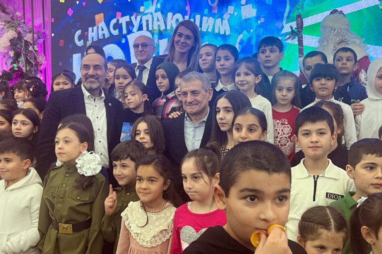Новогодний праздник для детей участников СВО